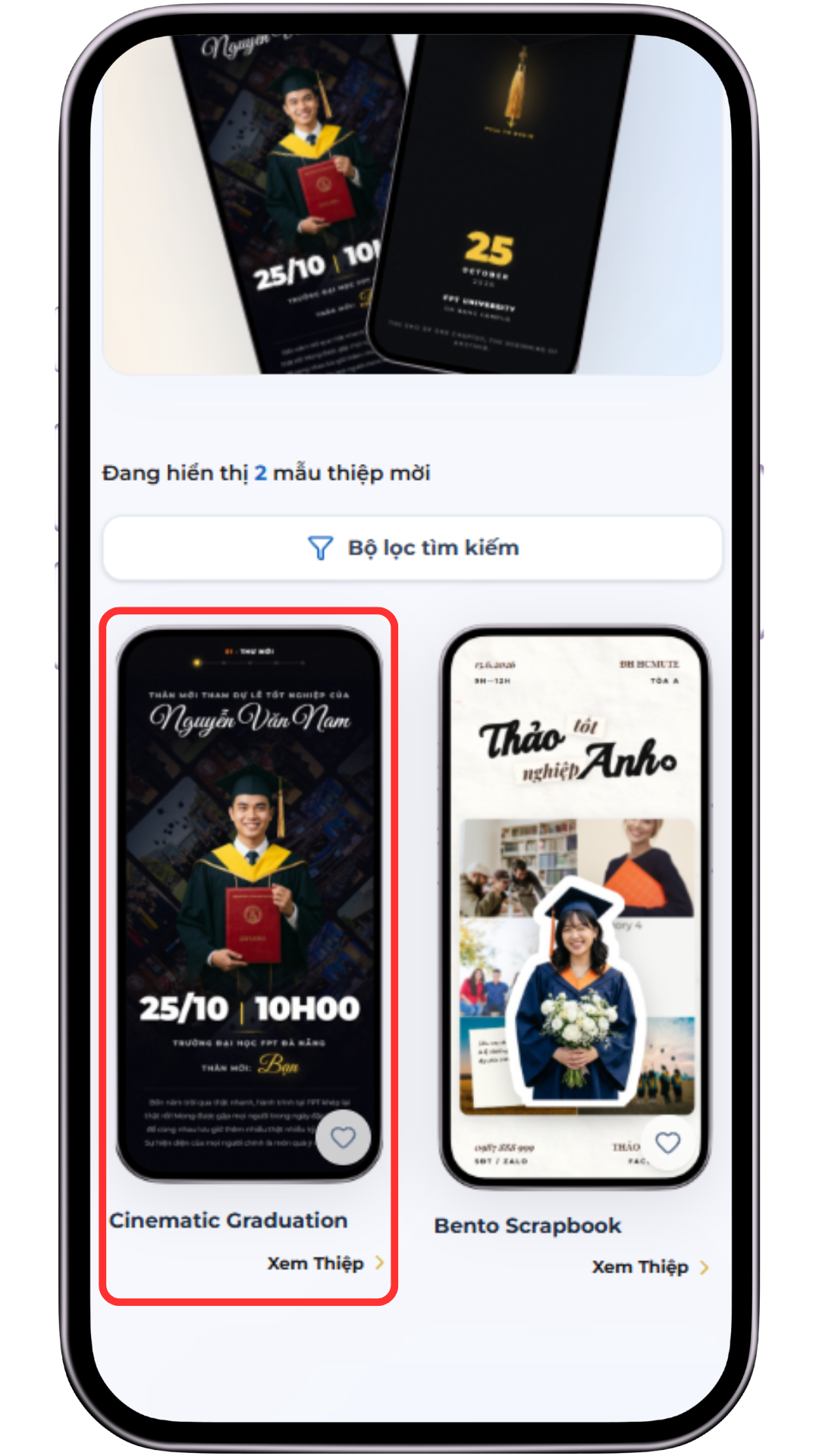 Hướng dẫn tự thiết kế thiệp mời tốt nghiệp trong 5 phút